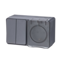 ATN544074 - ATLASDESIGN PROFI IP54 О/У БЛОК: РОЗЕТКА с заземл. со шт., 16А, ВЫКЛЮЧАТЕЛЬ 2-клав., 10АХ, АНТРАЦИТ, Systeme Electric ATN544074 - ATLASDESIGN PROFI IP54 О/У БЛОК: РОЗЕТКА с заземл. со шт., 16А, ВЫКЛЮЧАТЕЛЬ 2-клав., 10АХ, АНТРАЦИТ, Systeme Electric