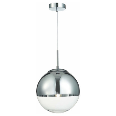 Evoluce SLE114603-01 Подвес Хром/Хром, Прозрачный E27 1*60W