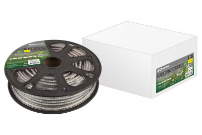 Лента светодиодная SMD2835-60 LED/м-220 В-4,8 Вт/м-IP67-жёлтый (30м) TDM Electric, SQ0331-0114