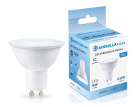 Светодиодная лампа линза MR16 9Вт 6400K GU10 38°, AMBRELLA LIGHT, 190906