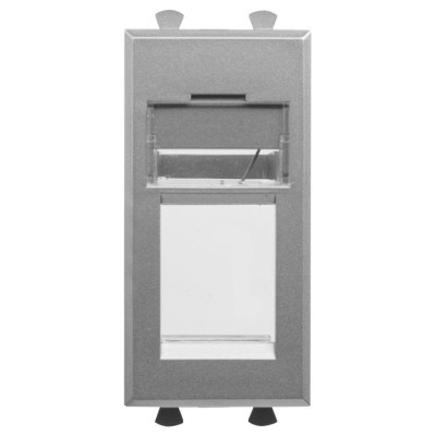 4404201 - ДКС Адаптер для Keystone, "Avanti", "Закаленная сталь", 1 модуль