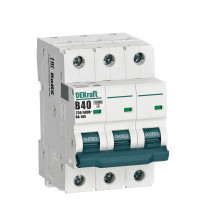 DEKraft Автоматический выключатель ВА105-3P-040A-B