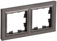 BRITE Рамка 2-мест. РУ-2-БрТБ бр. IEK, BR-M22-K45