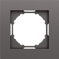 Donel A07 матовый титан рамка 1-я, серия DB, DE21145