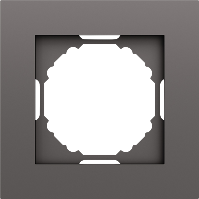 Donel A07 матовый титан рамка 1-я, серия DB, DE21145