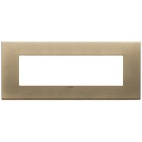 Vimar Накладка на 7 модулей, золото матовое, 22657.88