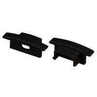 Заглушка LINE-2308-F BLACK с отверстием (Arlight, Пластик), 040320 Заглушка LINE-2308-F BLACK с отверстием (Arlight, Пластик), 040320