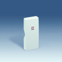 Simon S82C Клавиша узкая с индикатором для 75201-, 75253-, 75150-69, S82C, алюминий, 82011-63