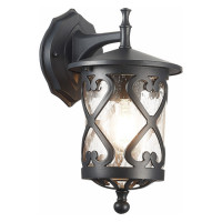 ST LUCE SL085.411.01 Светильник уличный настенный ST-Luce Черный/Черный, Прозрачный E27 1*60W