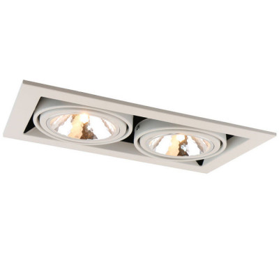 Arte Lamp CARDANI SEMPLICE, Встраиваемый светильник, цвет арматуры - белый, цвет плафона/декора - , 2х40W G9, A5949PL-2WH