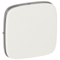 755005 - Valena ALLURE.Лицевая панель для выключателей одноклавишных.Белая, Legrand