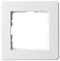 81101RW Рамка 1 постовая с закругленным углом, белый , Wedder 81101RW Рамка 1 постовая с закругленным углом, белый , Wedder