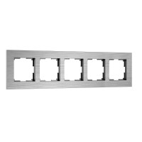 Werkel W0053506/ Рамка на 5 постов  AluMax (алюминий), a069965