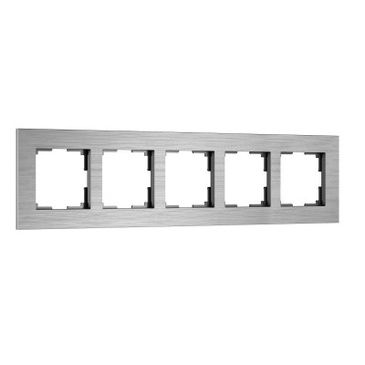 Werkel W0053506/ Рамка на 5 постов  AluMax (алюминий), a069965