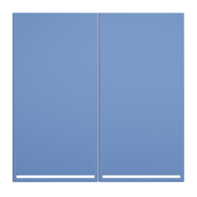 Клавиши для выключателя/переключателя двухклавишного с подсветкой, S70 (деним), VLS000415 Клавиши для выключателя/переключателя двухклавишного с подсветкой, S70 (деним), VLS000415