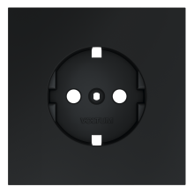 Накладка для розетки с заземлением, S70 (графит), VLS000607