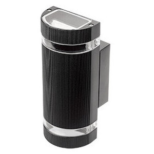 Светильник садово-парковый Gauss Enigma настенный архитектурный, 2xGU10, 100*105*245mm, 170-240V / 50Hz, 2xMax.50W, IP54 (1/12), GD161