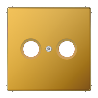 Крышка для телевизионной розетки; золото, LS990TVGGO