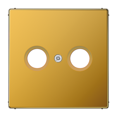 Крышка для телевизионной розетки; золото, LS990TVGGO