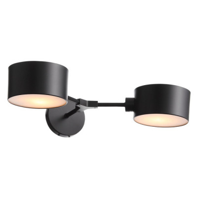 Evoluce SLE183401-02 Светильник настенный Черный/Черный E14 2*60W