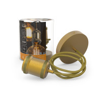 Светильник подвесной Gauss Decor PL022 бронзовый E27, 1 м, 1/40, PL022