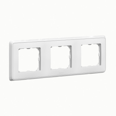 Legrand Рамка - Cariva - 3 поста - горизонтальный/вертикальный монтаж - белый, 773653