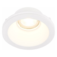 ST LUCE ST254.308.01 Св-к встр. из гипса Белый GU10 1*50W  IP20 D120xH50 180-240V Без ламп