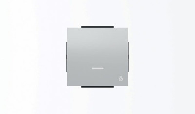 8562 PL - Клавиша для 1-клавишных выключателей с таймером, серия SKY, цвет серебристый алюминий - 2CLA856200A1301