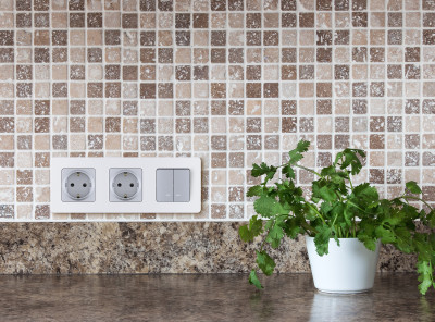 Legrand Выключатель двухклавишный с подсветкой/индикацией - Legrand Inspiria - 10А 250В безвинтовые зажимы - алюминий, 673632