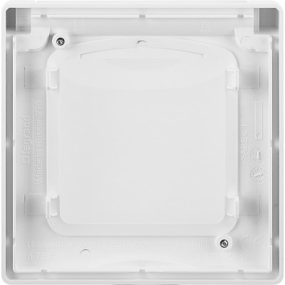 Legrand Рамка с защитной крышкой IP44 - Legrand Inspiria - белый, 673920