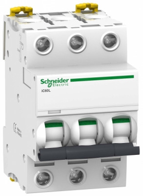Schneider Electric Acti 9 iC60L Автоматический выключатель 3P 16A (C)
