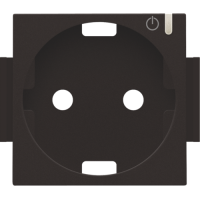 Niko Home Control Шоколад Накладка розетки Zigbee, 124-66930