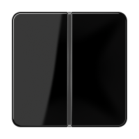 1-клавишная накладка для пульта КNX, чёрная, для серии СD, CD401TSASW