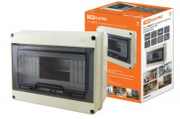 Бокс ЩРН-П-8 модулей навесной пластик IP65 TDM Electric, SQ0908-0002