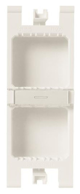 T1193 - Бокс для рабочего места открытого монтажа на 3 двойных адаптера (3 вертикальных ряда, 12 модулей) - 2CLA119300T1001