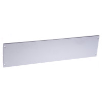 Сплошная металлическая лицевая панель на нетеряемых винтах XL? 800/4000 - высота 200 мм - 36 модулей