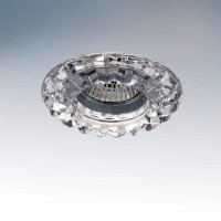 Lightstar 002120 Светильник SOLO RAY CR MR16/HP16 ХРОМ/ПРОЗРАЧНЫЙ (в комплекте)