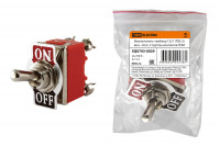 Выключатель-тумблер 1221 (ТВ2-2) вкл.- откл. 2 группы контактов TDM Electric, SQ0703-0029