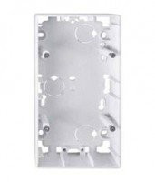 Artec Коробка 2-ная для накладного монтажа, полярно-бел.