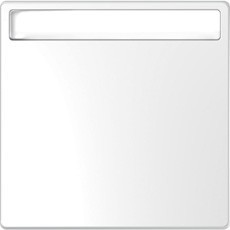 D-Life Клавиша 1-ная с полем для надписи, белый лотос