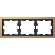 D-Life Рамка 3-ная, шампань