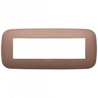 19687.24 - Vimar Накладка ROUND на 7 модулей бронза матовая