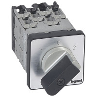 Legrand Переключатель на 2 направления - с положением ''0'', 45° - PR 12 - 4П - 8 контактов - крепление на дверце, 027433