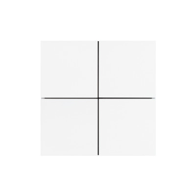 INTELLIGENT ARLIGHT Кнопочная панель KNX-304-23-IN White (BUS, Frameless) (IARL, IP20 Металл, 2 года), 038365