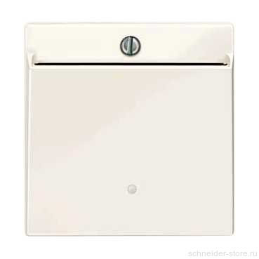 SM Накладка для выключ. "Hotelcard" арт.№ SCMTN3754-0000/3760-0000, беж. блест.