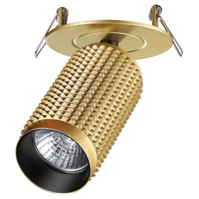 Novotech 370750 SPOT NT21 250 золото Светильник встраиваемый IP20 GU10 50W 220V MAIS