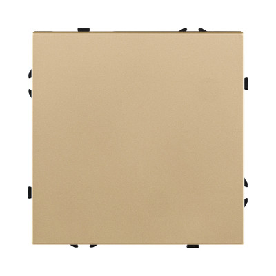 Выключатель 1-клавишный 10А/250В, золотой Kollinger Eclipse EC-001GD