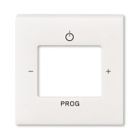 3299H-A40200 68 - Накладка ABB Levit для механизмов FM радио / Busch-iNet радио / Bluetooth радио жемчуг