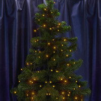 Гирлянда 230V  600 LED 60м, 2700K, с эффектом стробов, IP 44,  шнур 3м , CL08, Feron 32320