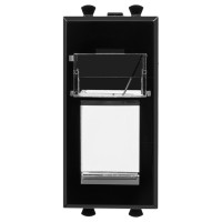 4402201 - ДКС Адаптер для Keystone, "Avanti", "Черный квадрат", 1 модуль